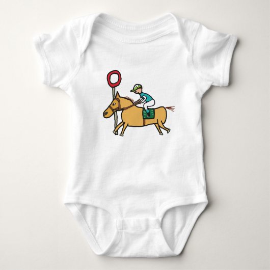 paardenraces romper (Voorkant)