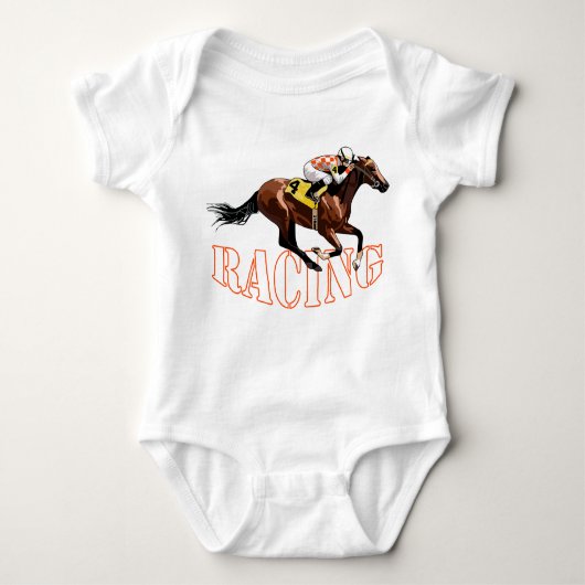 paardenraces romper (Voorkant)