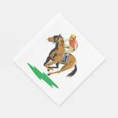 paardenraces servet (Hoek)