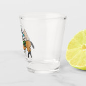 paardenraces shot glas (Rechts)