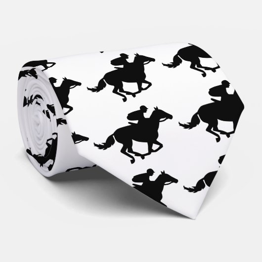 paardenraces stropdas (Opgerold)