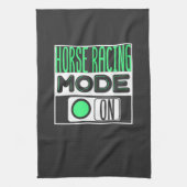 paardenraces theedoek (Verticaal)