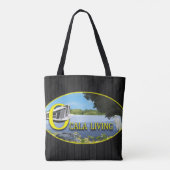 paardenraces tote bag (Achterkant)