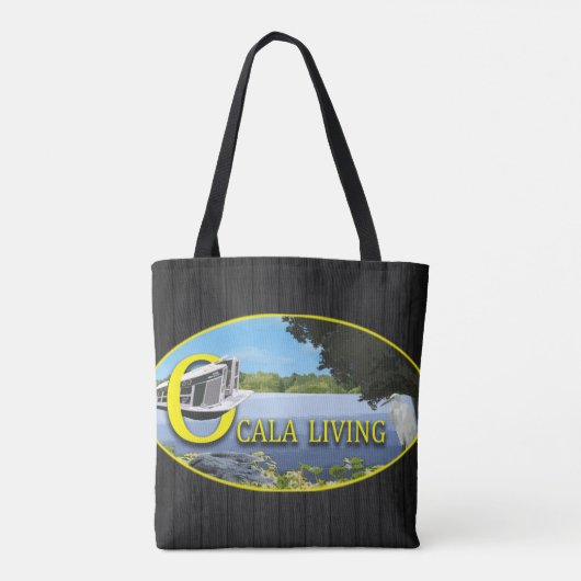 paardenraces tote bag (Achterkant)