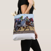 paardenraces tote bag (Dichtbij)