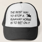 paardenraces trucker pet (Voorkant)