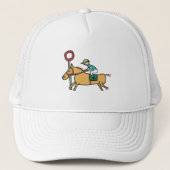 paardenraces trucker pet (Voorkant)