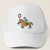 paardenraces trucker pet (Voorkant)
