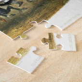 Paardenraces van Sioux-Indianen bij Fort Pierre, p Legpuzzel (Zijkant)