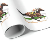 Paardenracescalene Cadeaupapier (Rol Hoek)