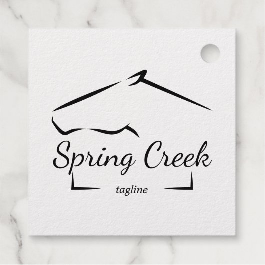 paardenranch | BOERDERIJ Bedankjes Labels (Achterkant)