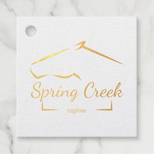 paardenranch | BOERDERIJ Bedankjes Labels (Voorkant)