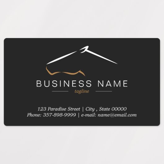 paardenranch | BOERDERIJ Labels (Design 2)