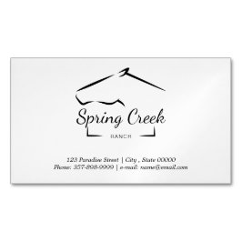 paardenranch | BOERDERIJ Magnetisch Visitekaartje