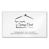 paardenranch | BOERDERIJ Magnetisch Visitekaartje (Voorkant)