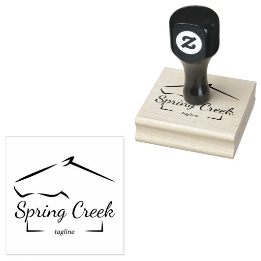 paardenranch | BOERDERIJ Rubberstempel (Gestempeld)