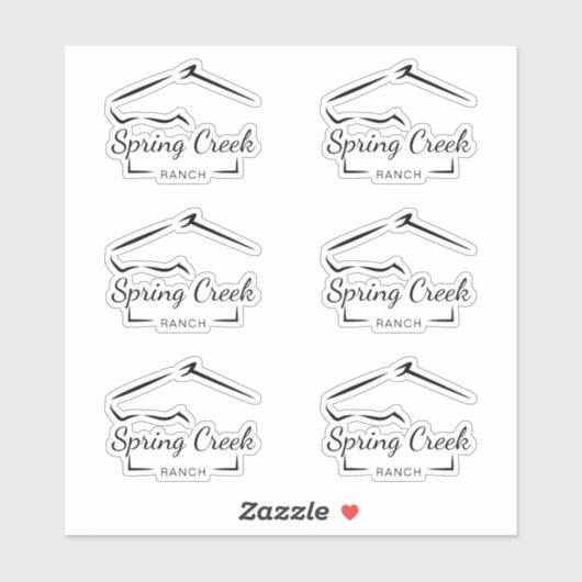 paardenranch | BOERDERIJ Sticker (Vel)