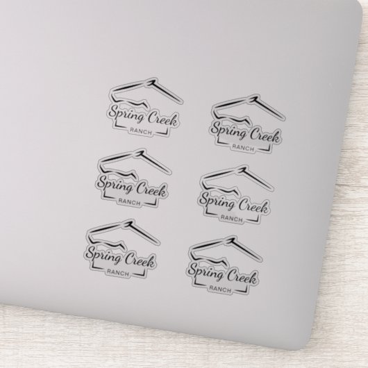 paardenranch | BOERDERIJ Sticker (Detail)