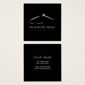 paardenranch | BOERDERIJ Vierkante Visitekaartjes (Voorkant /achterkant)