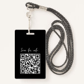 Paardenranch logo equestrian brandingadres badge (Achterkant met draagriem)