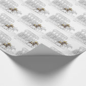 Paardenras Startpoort Cadeaupapier (Hoek)