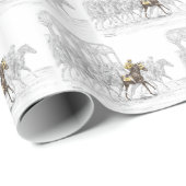 Paardenras Startpoort Cadeaupapier (Rol Hoek)