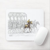 Paardenras Startpoort Muismat (Met muis)
