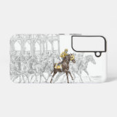 Paardenras Startpoort Samsung Galaxy Hoesje (Achterkant horizontaal)
