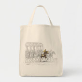Paardenras Startpoort Tote Bag (Voorkant)