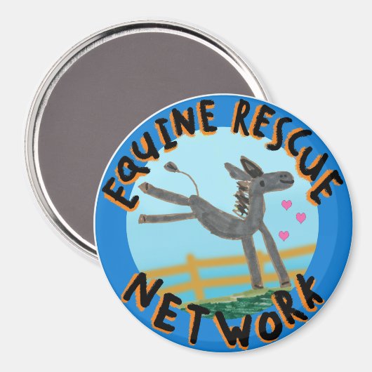 Paardenreddingsnetwerk Magnet (Voorkant / Achterkant)