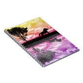 Paardenreflectie voor notebook notitieboek (Rechterzijde)