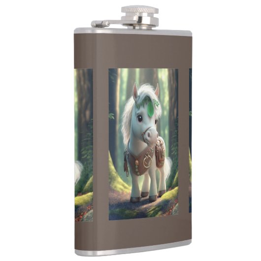 paardenreismok heupfles (Rechts)