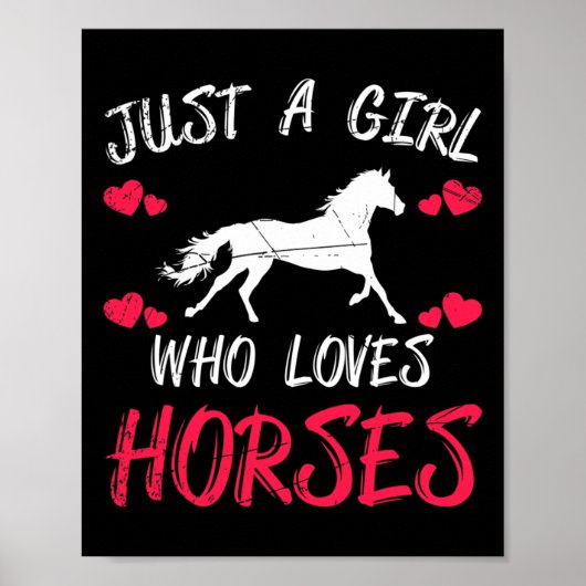 Paardenrendierpaard Ruitenziekte Ruitenvrouw Poster (Voorkant)