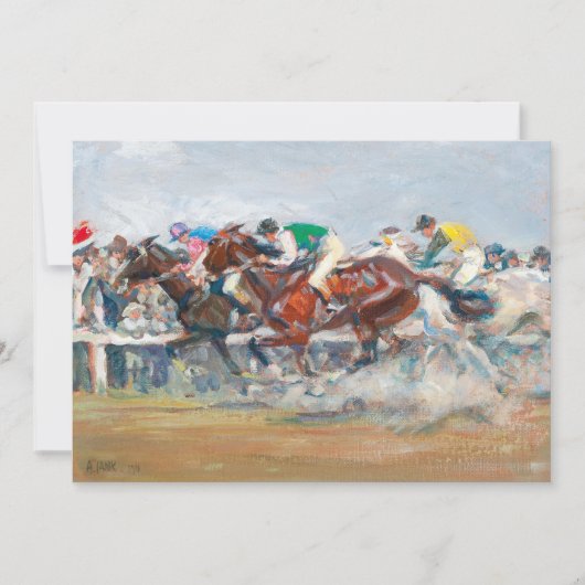 paardenrennen | Angelo Jank (Voorkant)