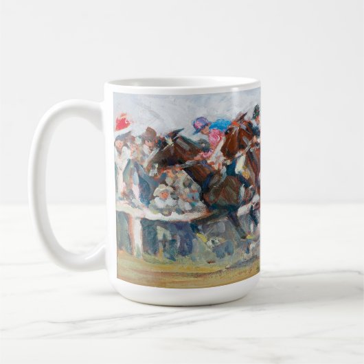 paardenrennen | Angelo Jank Koffiemok (Links)