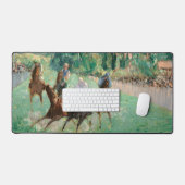 Paardenrennen, beroemd schilderij bureaumat (Keyboard & Muis)