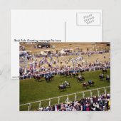 Paardenrennen Briefkaart (Voorkant / Achterkant)