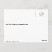 Paardenrennen Briefkaart (Achterkant)