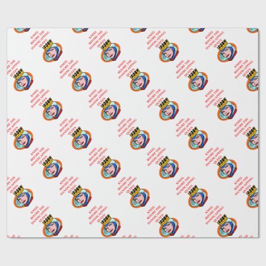 paardenrennen cadeaupapier (Vlak)