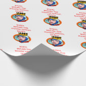 paardenrennen cadeaupapier (Hoek)