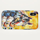 Paardenrennen Case-Mate iPhone Case (Achterkant (horizontaal))