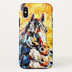 Paardenrennen iPhone X Hoesje