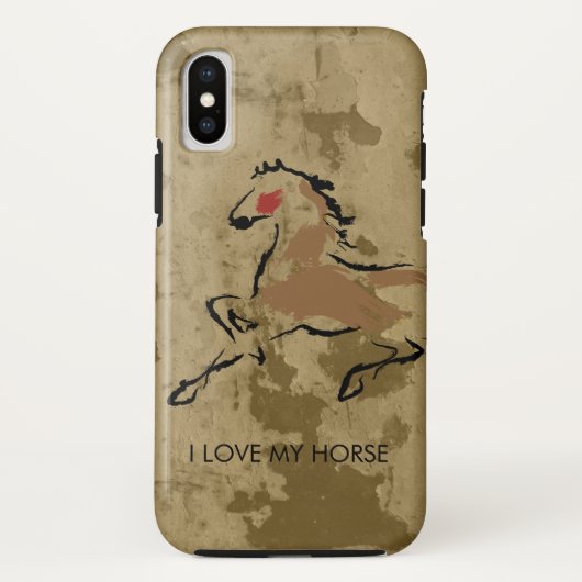 Paardenrennen Case-Mate iPhone Case (Achterkant)