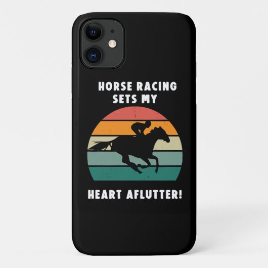 Paardenrennen Case-Mate iPhone Case (Achterkant)