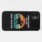 Paardenrennen Case-Mate iPhone Case (Achterkant (horizontaal))