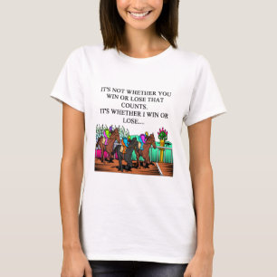 paardenrennen derby t-shirt