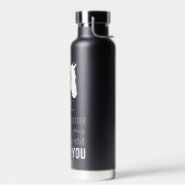 Paardenrennen en paardenliefhebbers waterfles (Links)