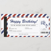 Paardenrennen Gift Ticket Voucher (Voorkant / Achterkant)