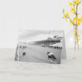 Paardenrennen in New Orleans, 1906 Kaart (Gele Bloem)