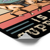 Paardenrennen is mijn Superpower Poster (Hoek)